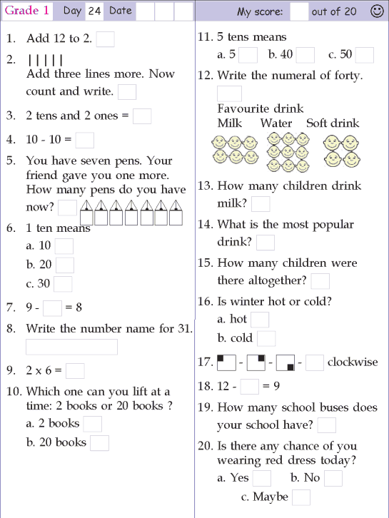 Math Division Worksheets Grade 6