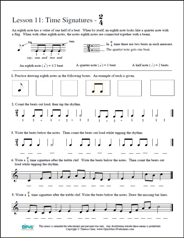 Music Theory Worksheets Answers