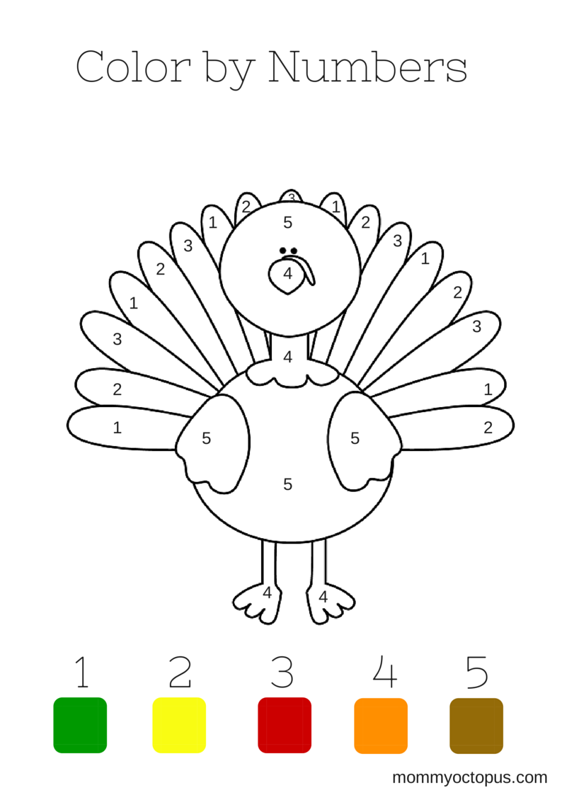 Thanksgiving Activity Sheets For Preschool