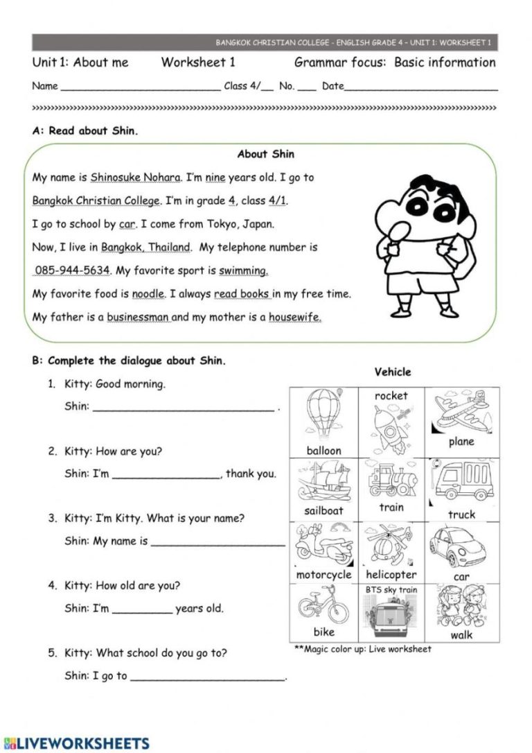 First Conditional Worksheets
