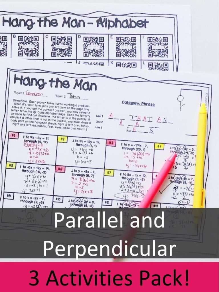 Proving Lines Parallel Worksheet 3-3