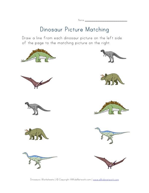 Dinosaur Worksheets Free