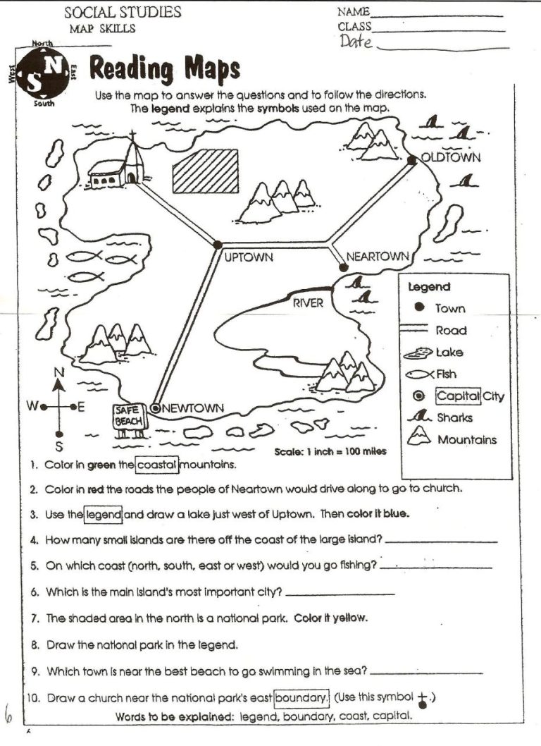 Scale Factor Worksheets 7th Grade Pdf