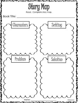 Story Map Worksheet 3rd Grade
