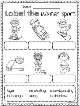 Sports Worksheet Preschool