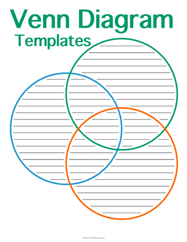 Venn Diagram Printable 3 Circles