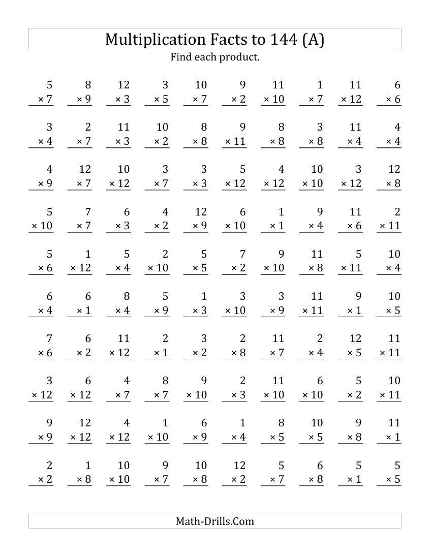 Fourth Grade Math Worksheets Printable