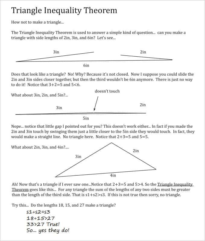 Points Lines And Planes Worksheet 10th Grade