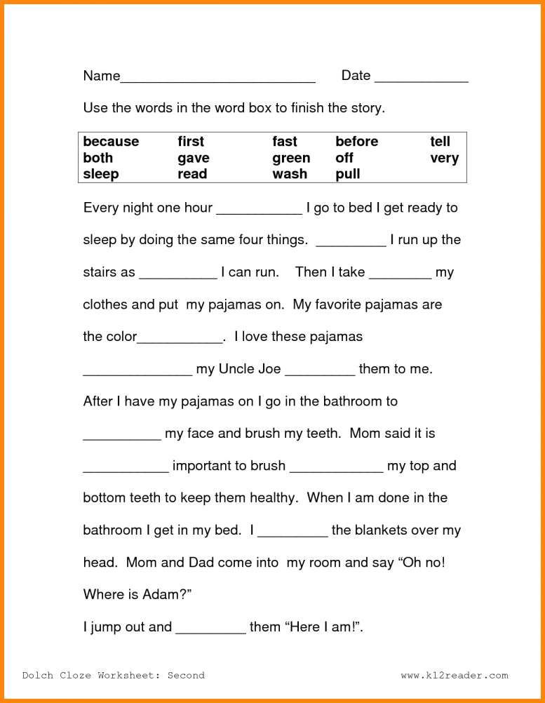 Multiple Choice 5th Grade Reading Worksheets