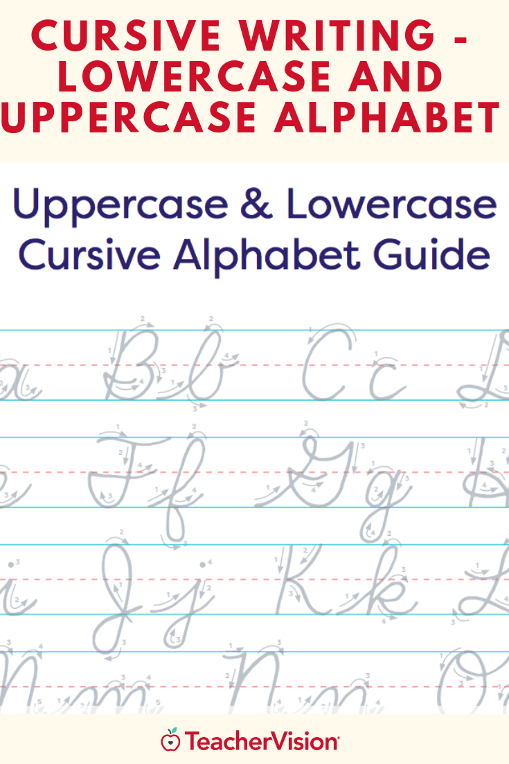 Upper Case Cursive Capital Letters Worksheet