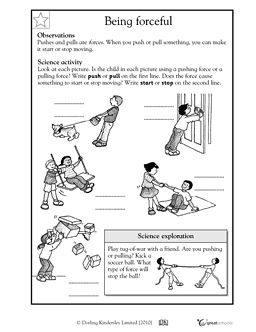 Force Work And Energy Worksheet