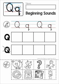 Letter Q Worksheets For Preschool