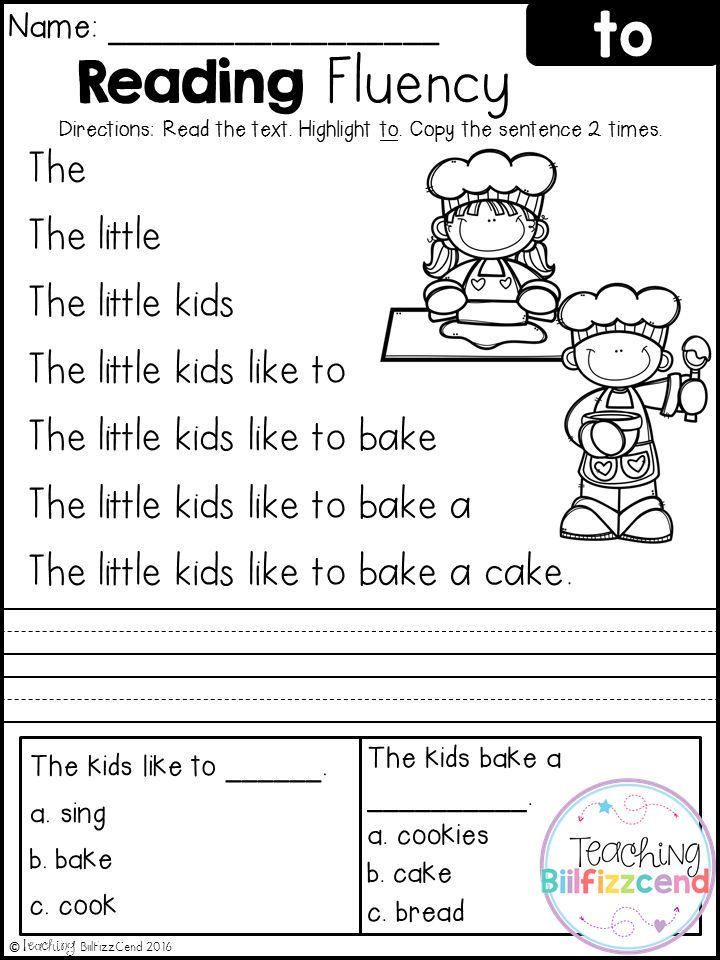 1st Grade Free First Grade Reading Worksheets