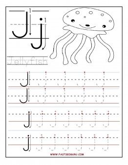 Tracing Letters Worksheets