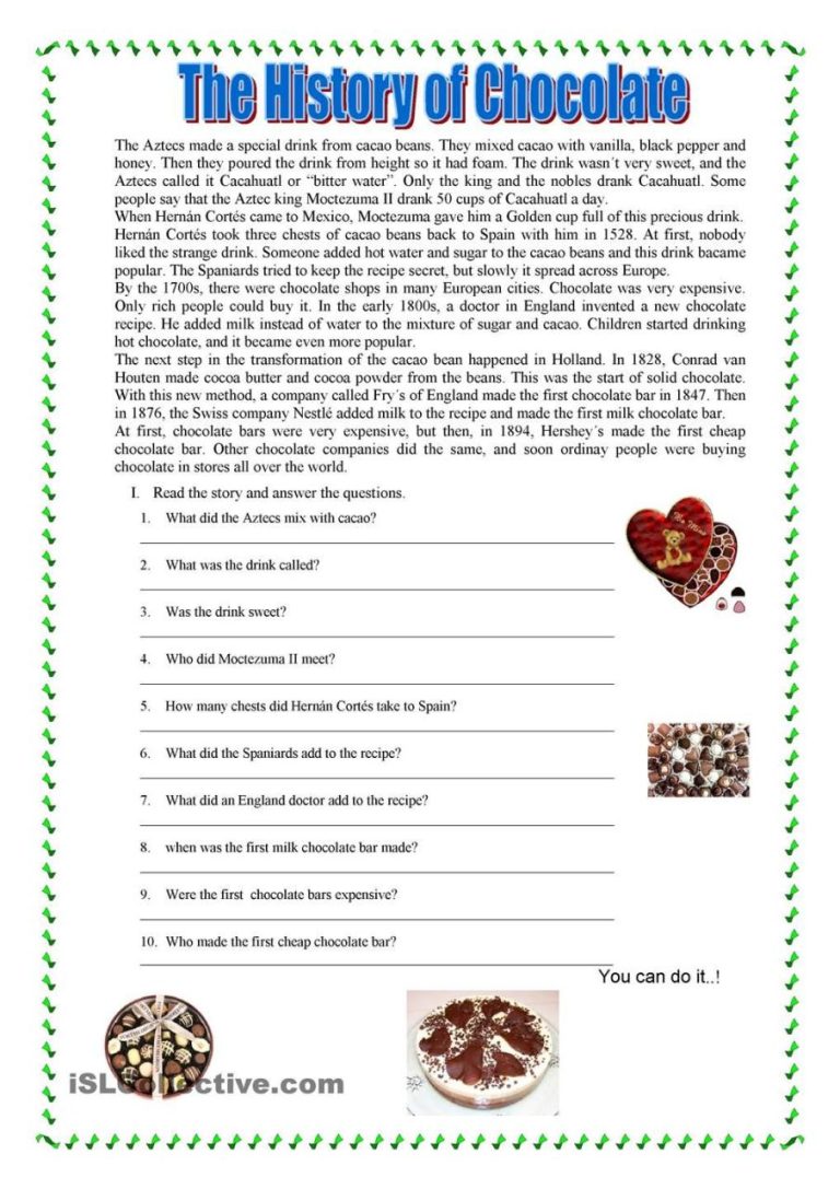 Year 6 Reading Comprehension Test Free