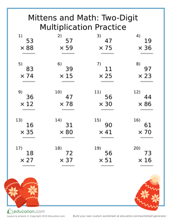 Math Problems For 4th Graders Worksheets