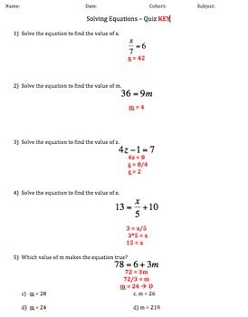 Two Step Equations Word Problems With Answers