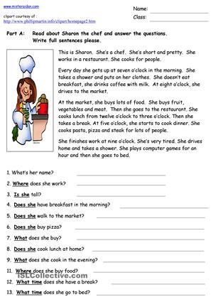 Free Time Activities Worksheet Doc