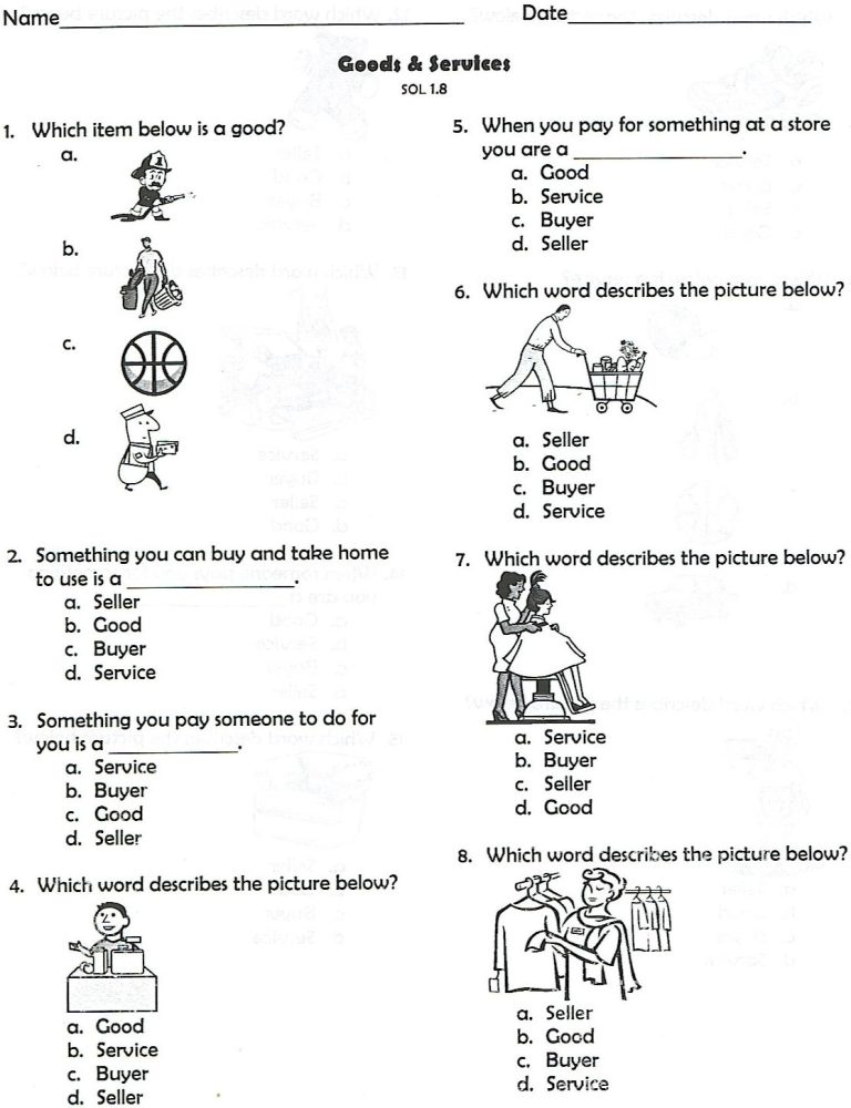 1st Grade Social Studies Worksheets For Grade 1