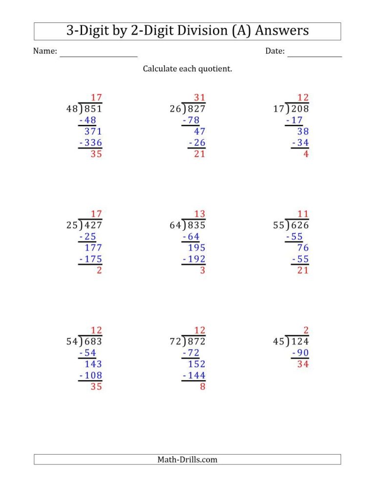 Grade 10 Polynomial Long Division Worksheet