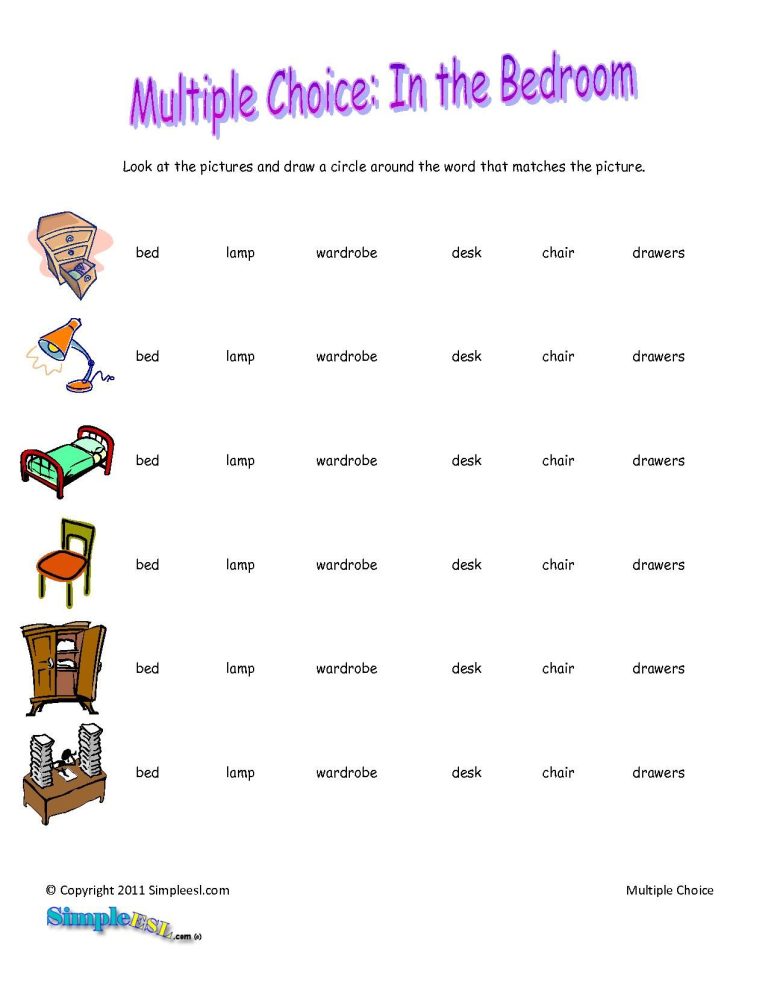 Basic English For Beginners Worksheets