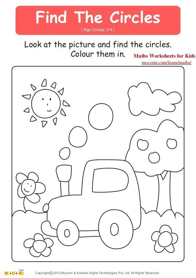 Printable Preschool Worksheets Age 4