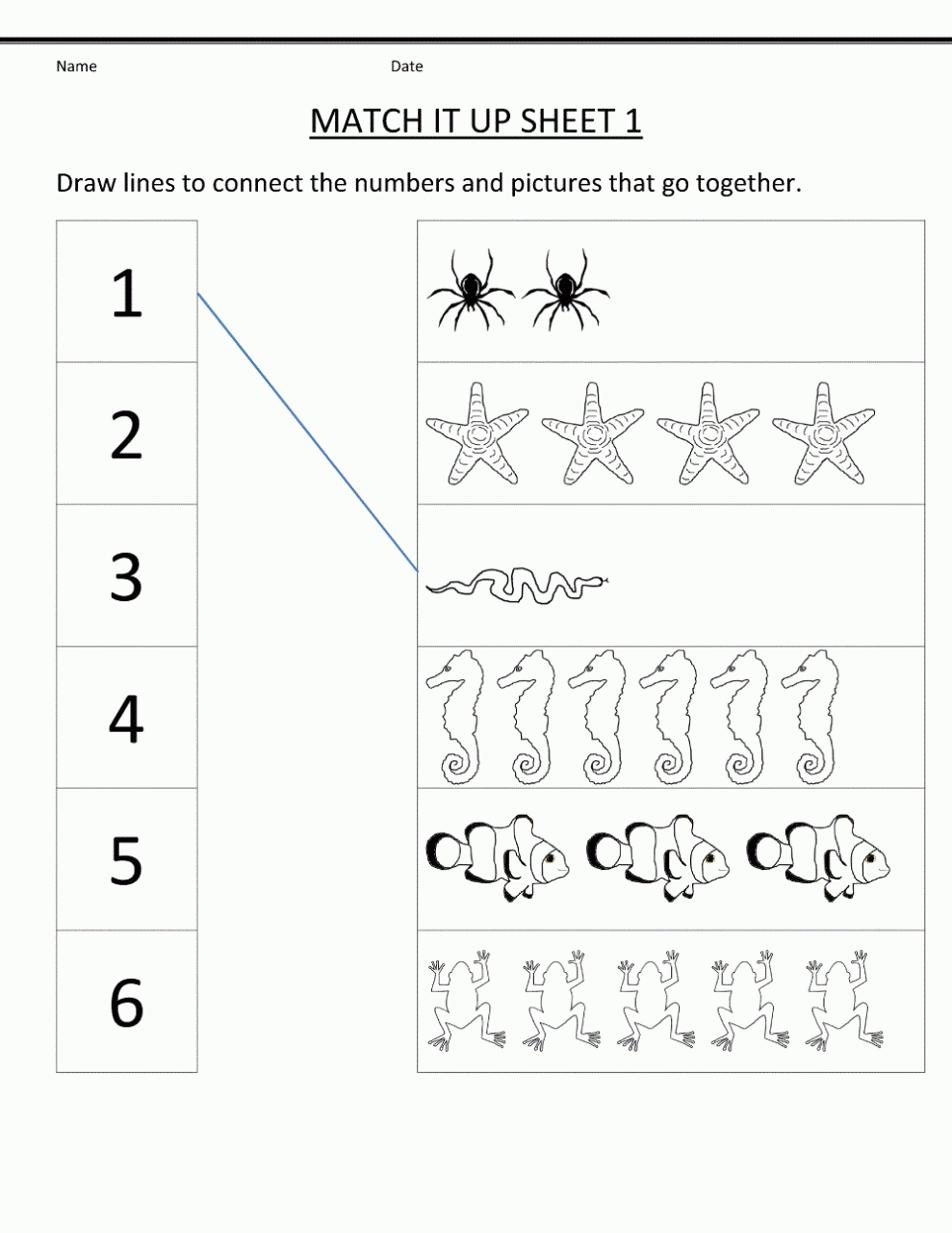 Preschool Worksheets Age 3