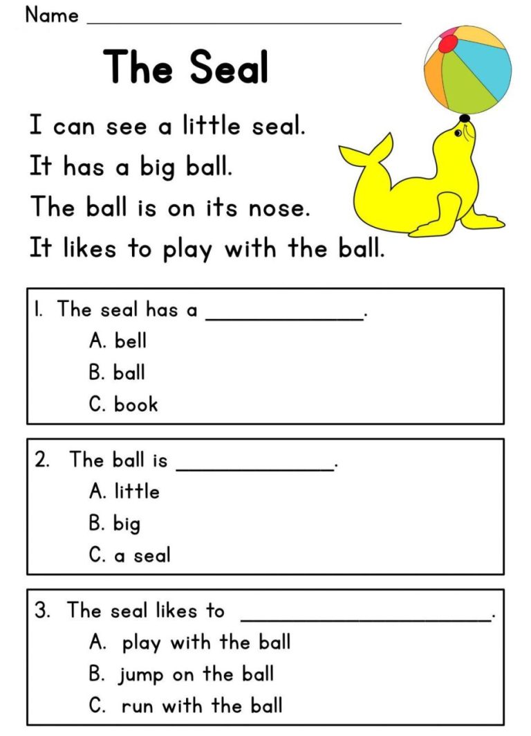 Kindergarten Phonics Worksheets For 5 Year Olds