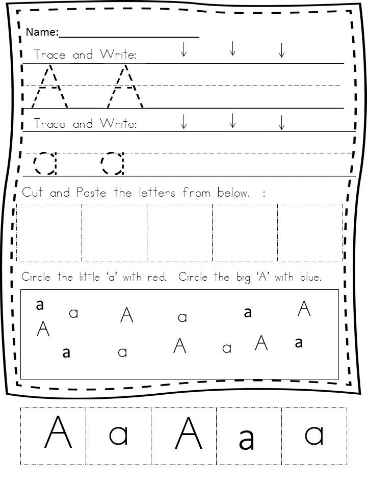 Penmanship Worksheets For Kids