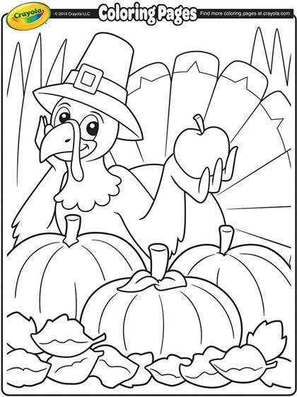 Thanksgiving Fall Coloring Sheets
