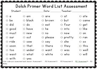 3rd Grade Dolch Sight Words Worksheets Pdf