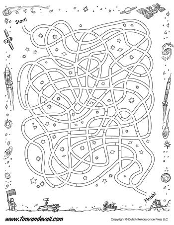 Maze Worksheets For Elementary