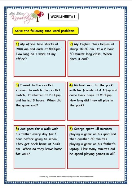 Addition Word Problems For Grade 3 With Answers