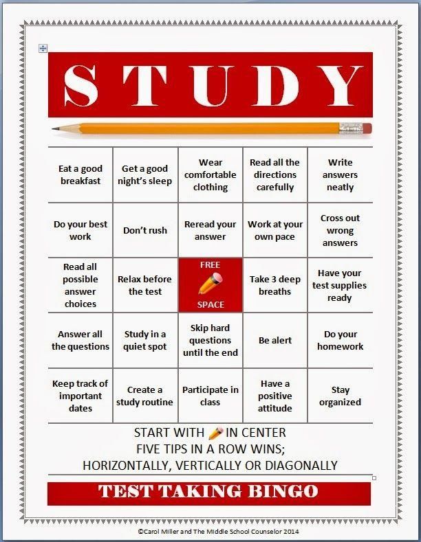 Study Skills Worksheets For College Students