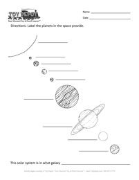 5th Grade Science Worksheets Planets