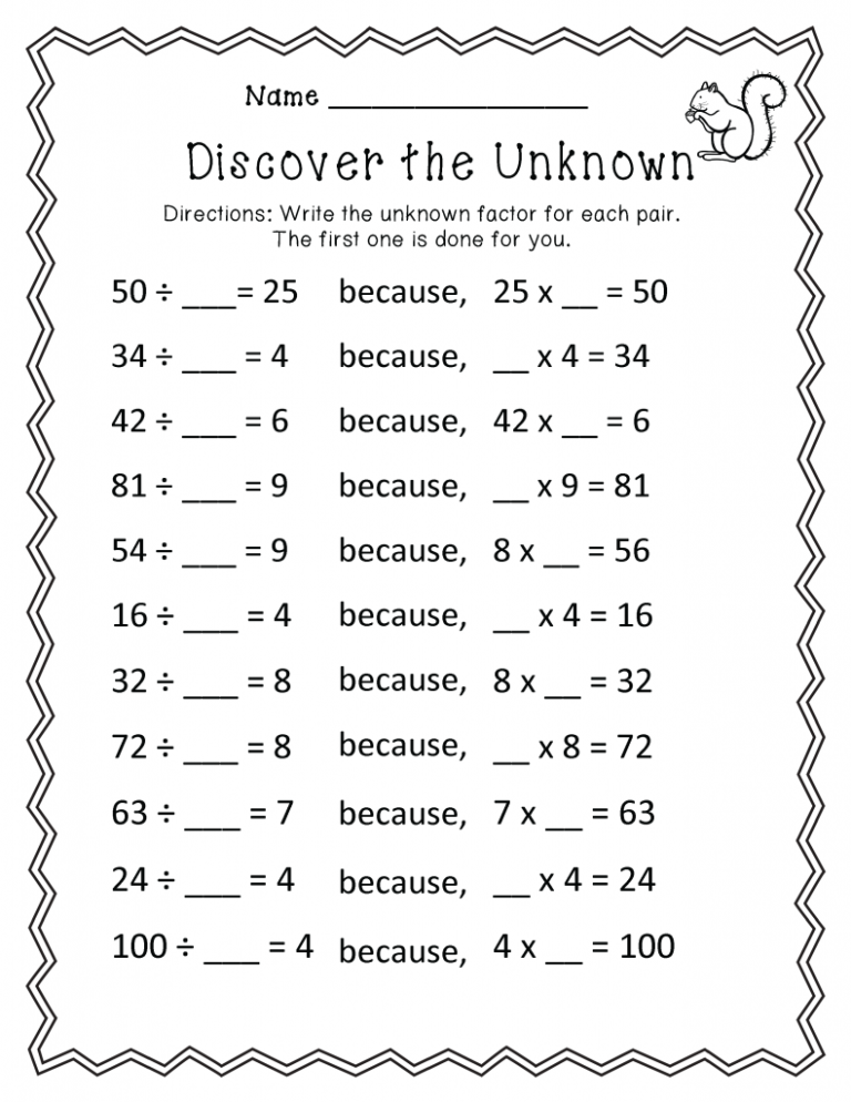 Fun Multiplication Worksheets Grade 6