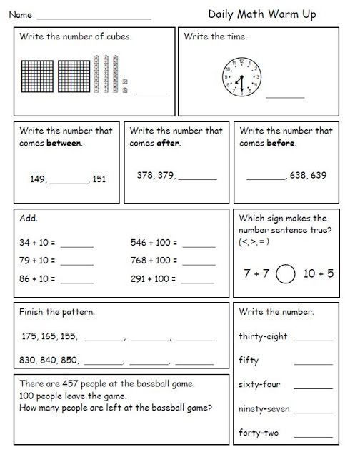 3rd Grade Math Test Third Grade Place Value Worksheets Grade 3