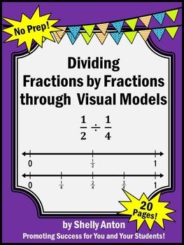 Dividing Fractions With Models Worksheet Pdf