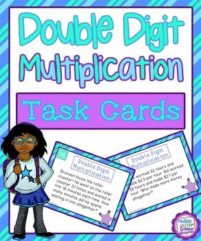 2 Digit By 2 Digit Multiplication Multi-step Word Problems