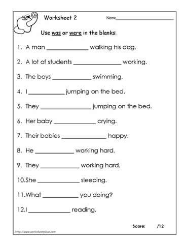 Year 4 English Worksheets With Answers
