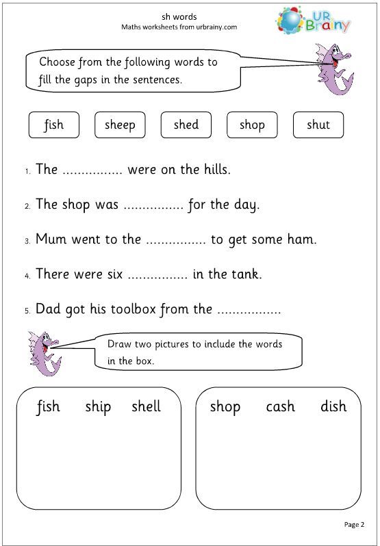 English Worksheet For Class 2nd