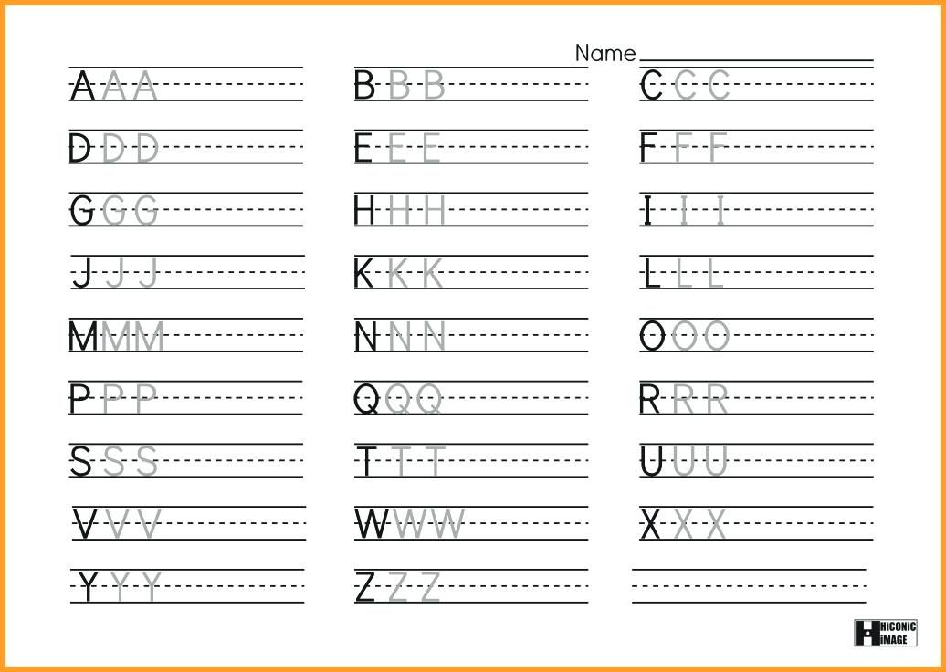 Handwriting Practice For Kids Letters