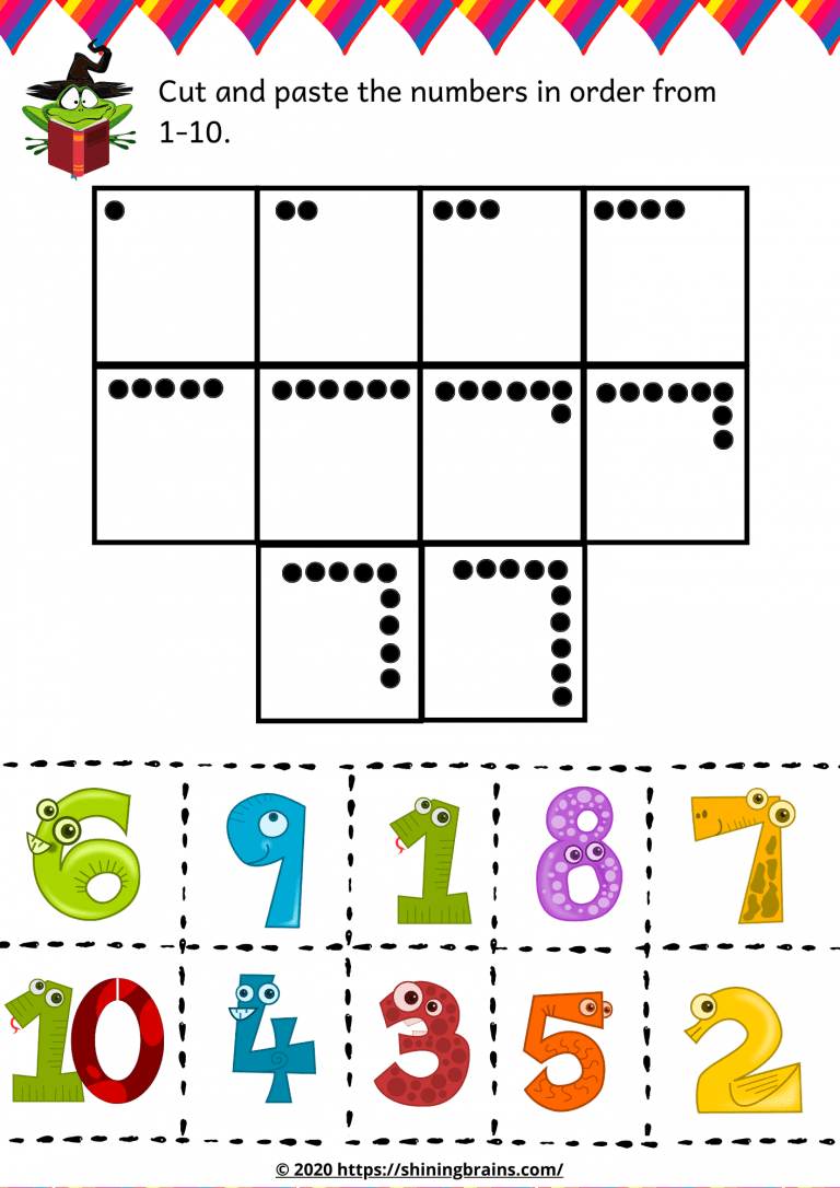 Kindergarten Math Worksheets pdf Number worksheets Counting 110