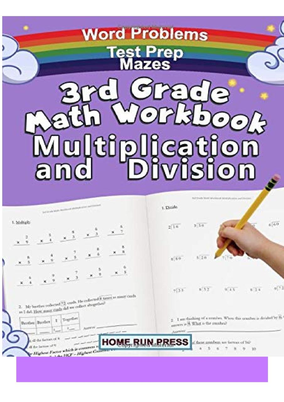 Best Math Workbook For 3Rd Grade
