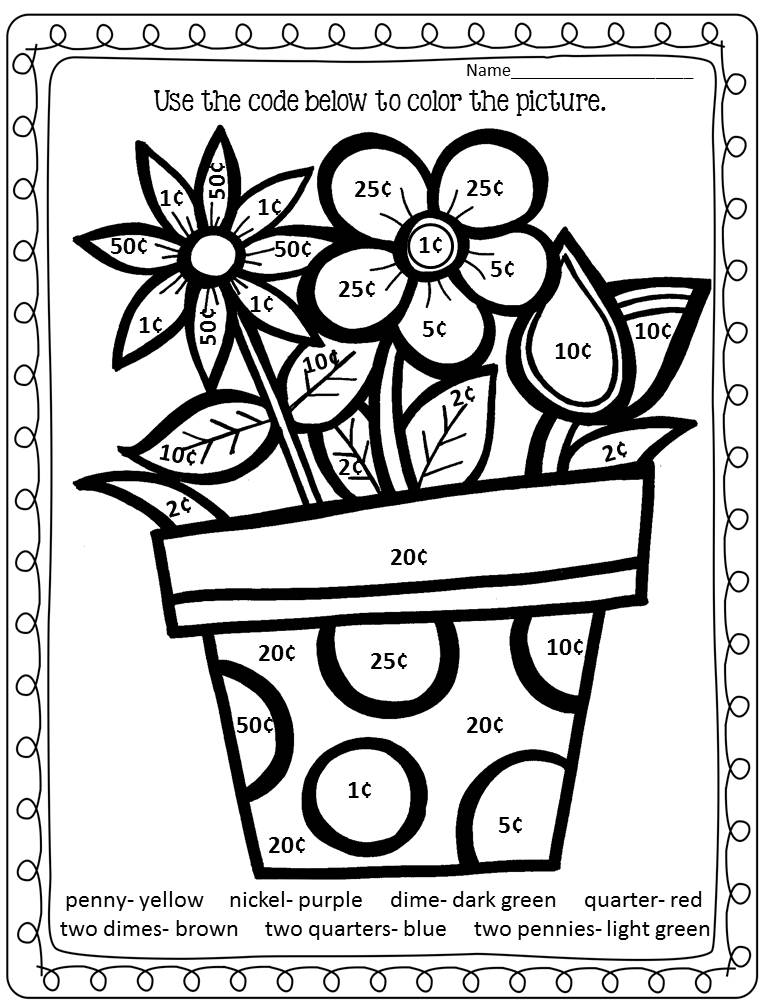 Worksheets Coloring Pages