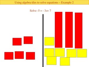 Algebra Tiles Worksheets 7th Grade Pdf worksheet