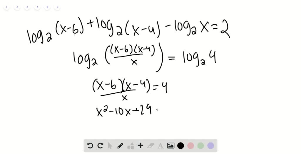 SOLVEDSolve each logarithmic equation in Exercis…