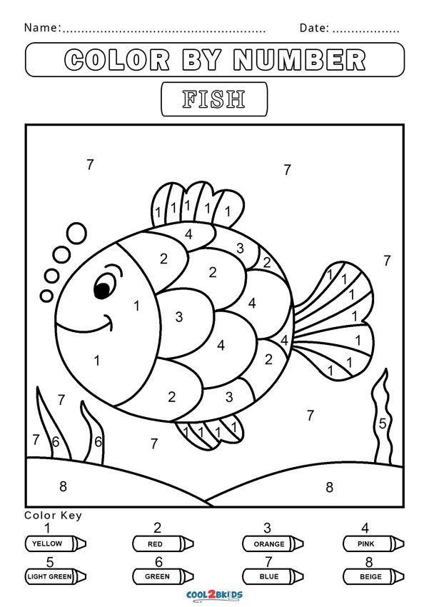 Count And Color Worksheets Free