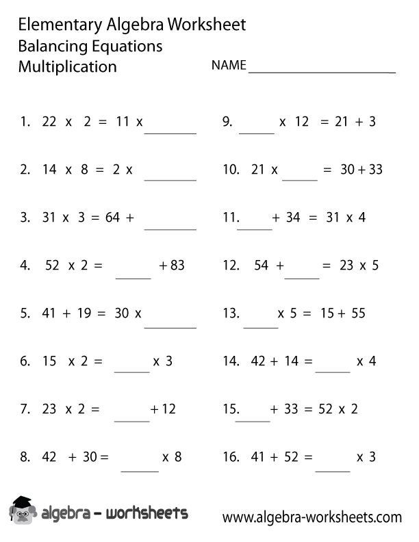 2 Step Equations Worksheet 5Th Grade