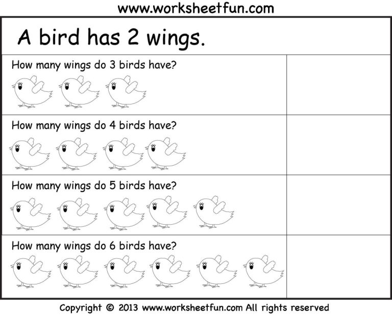 Multiplication As Repeated Addition Worksheets Grade 3